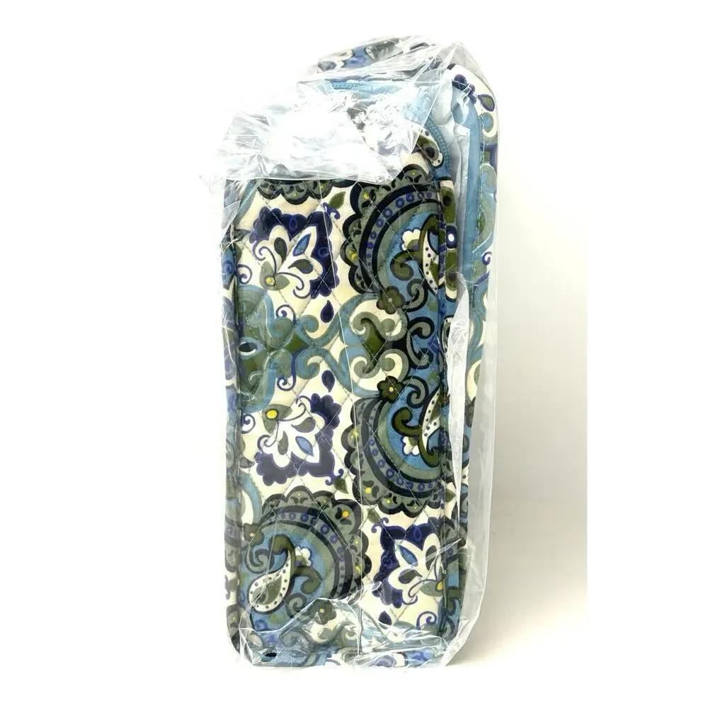 Vera Bradley Maritime Medallion Grand Hanging Organizer Travel Makeup Bag